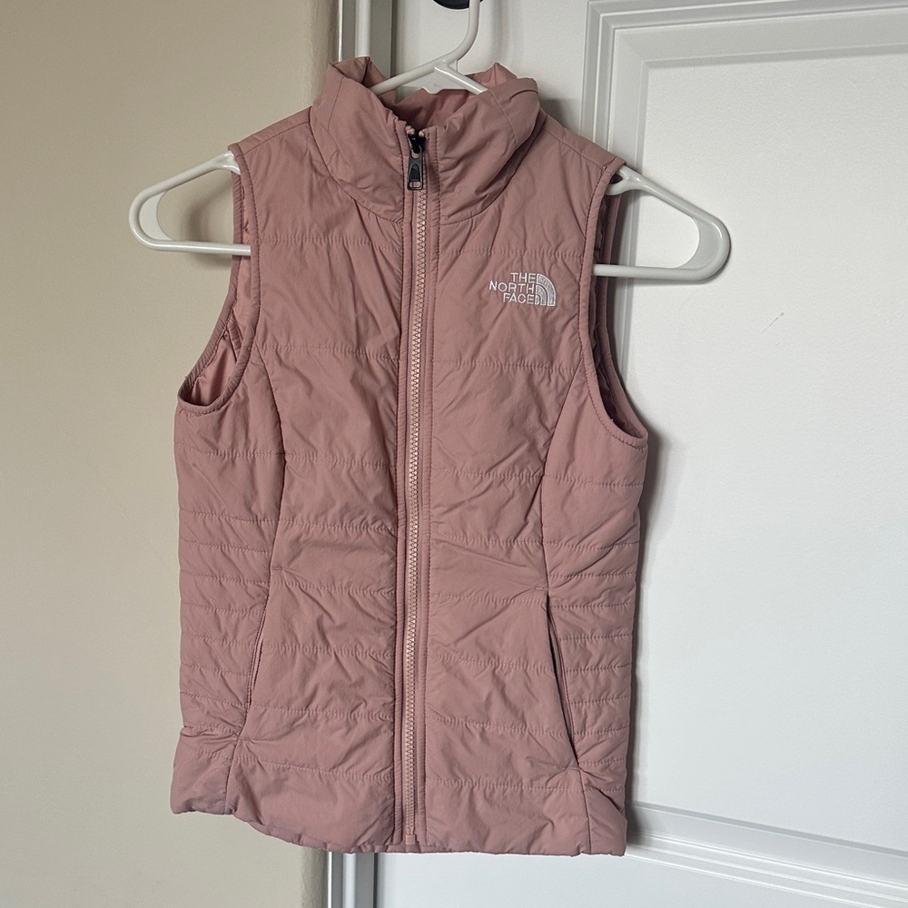 The North Face Dusty Rose Quilted Vest